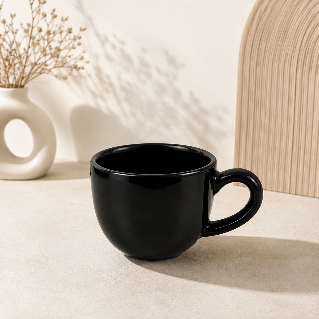 All Black | Flat White Cup - 180ml