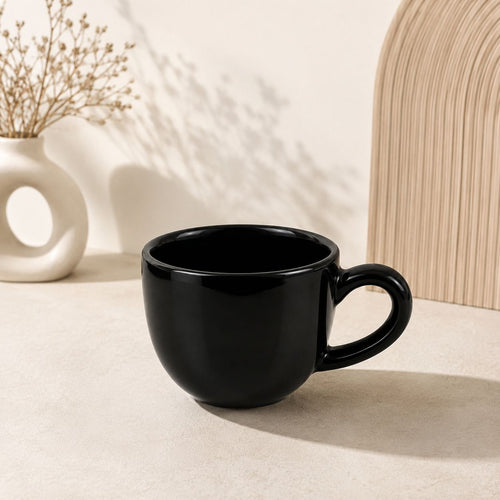 All Black | Flat White Cup - 180ml