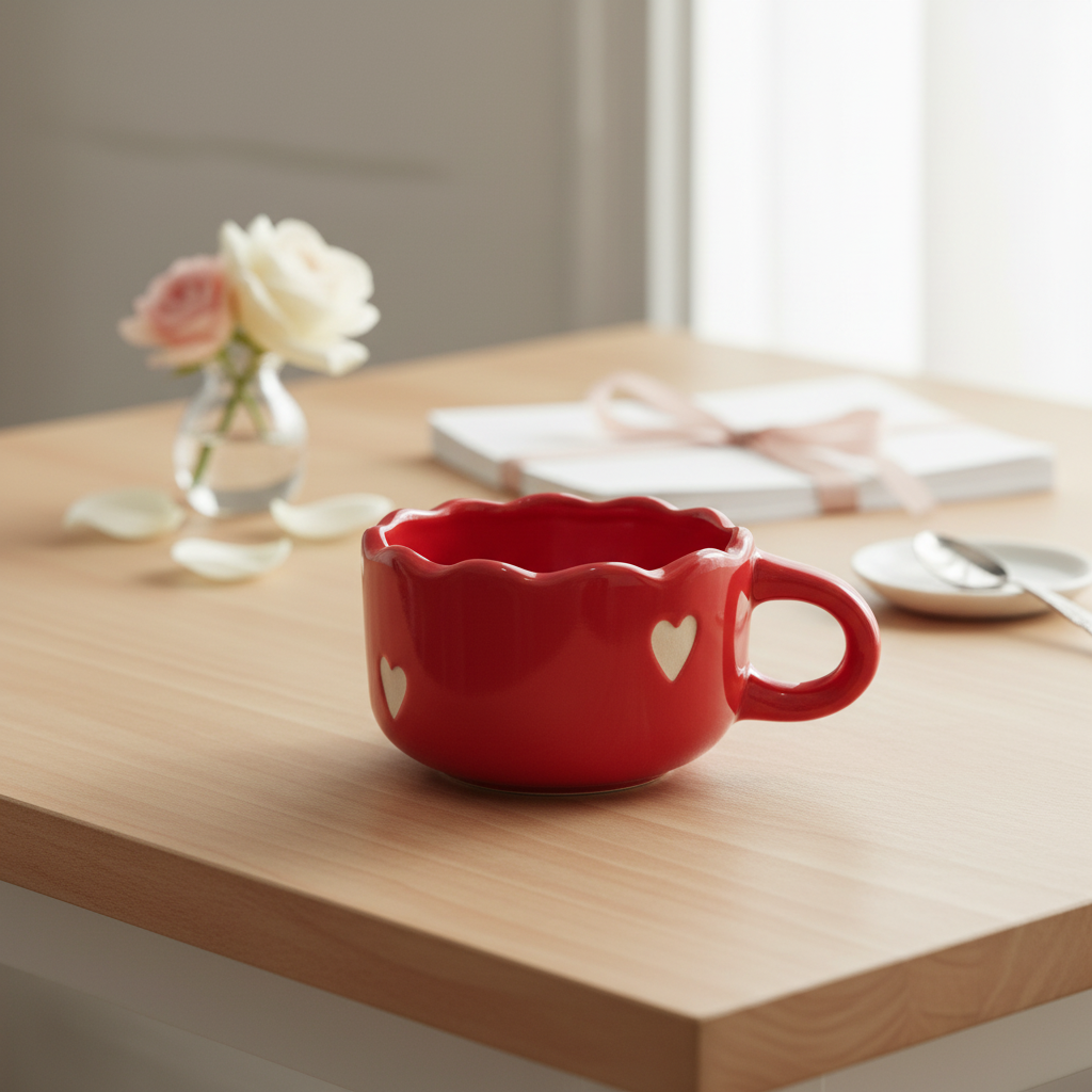 Big Red product on table