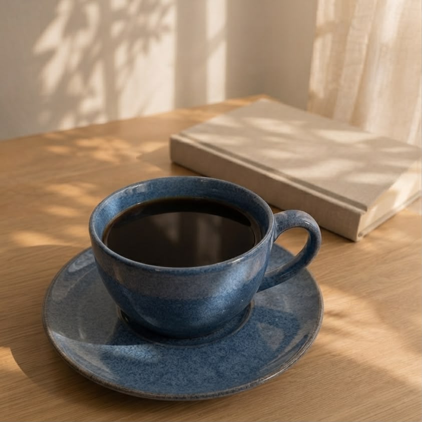 Classic Blue 2.0 With Saucer