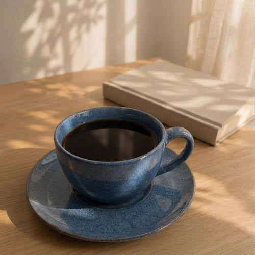 Classic Blue 2.0 With Saucer