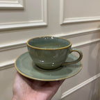 Classic Green With Saucer