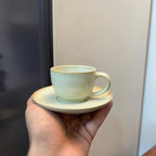 Espresso Cups with Saucer - 75ml