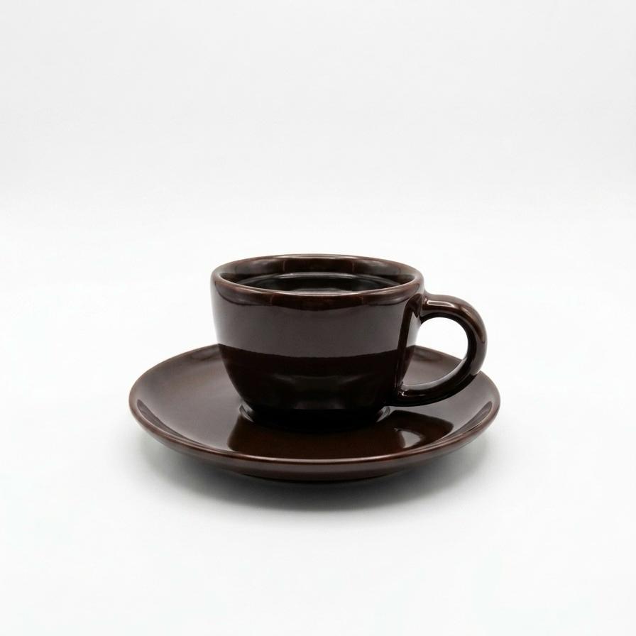 Espresso Cups with Saucer - 75ml