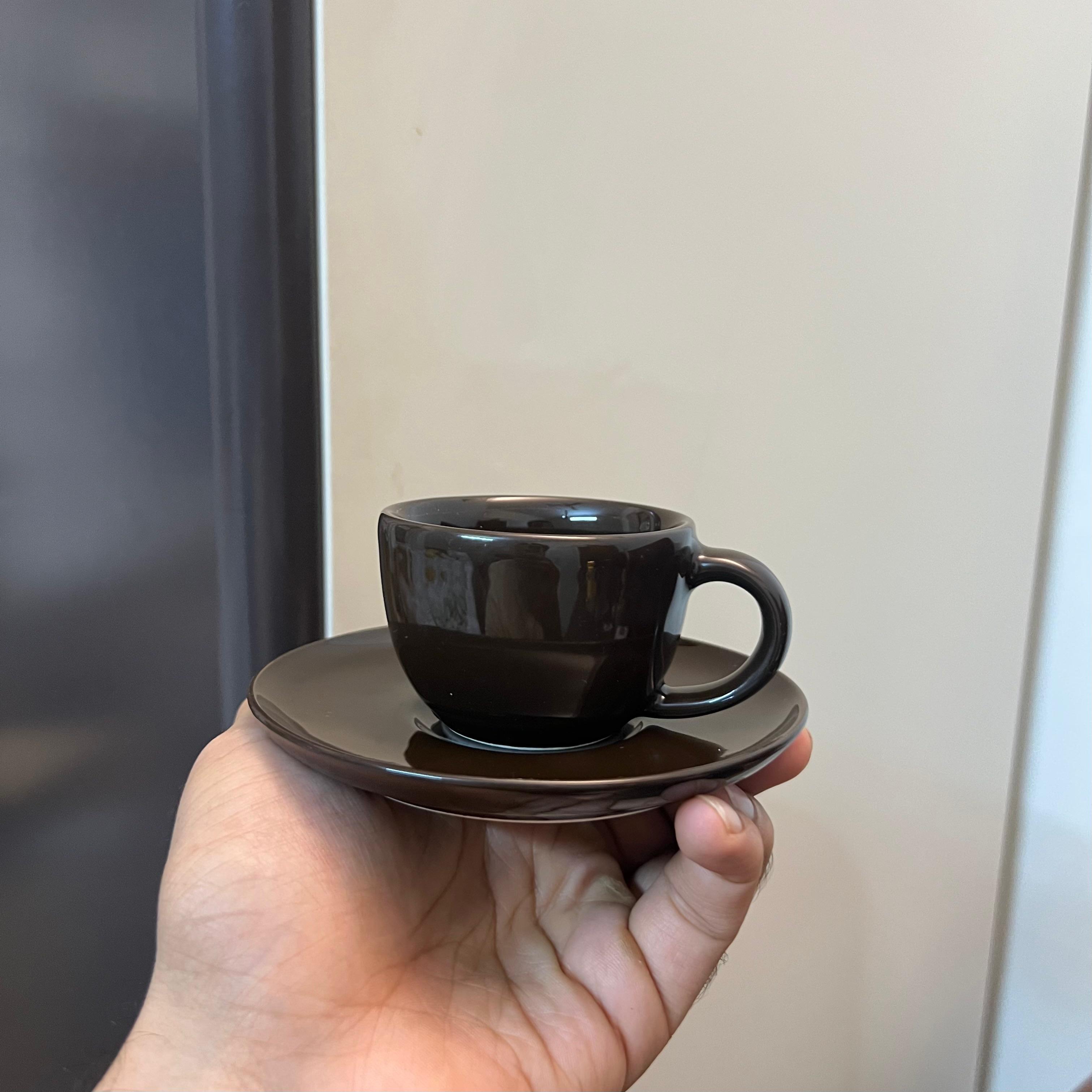Espresso Cups with Saucer - 75ml
