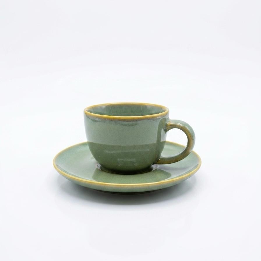 Espresso Cups with Saucer - 75ml