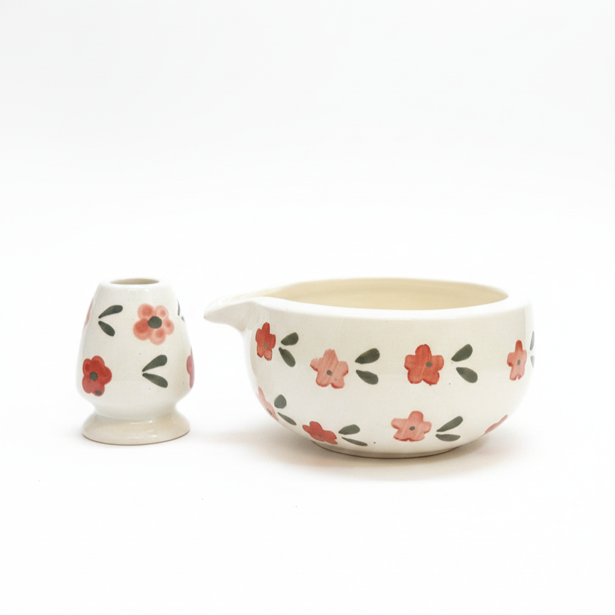 Matcha Bowl Floral