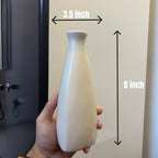 White Angular Vase