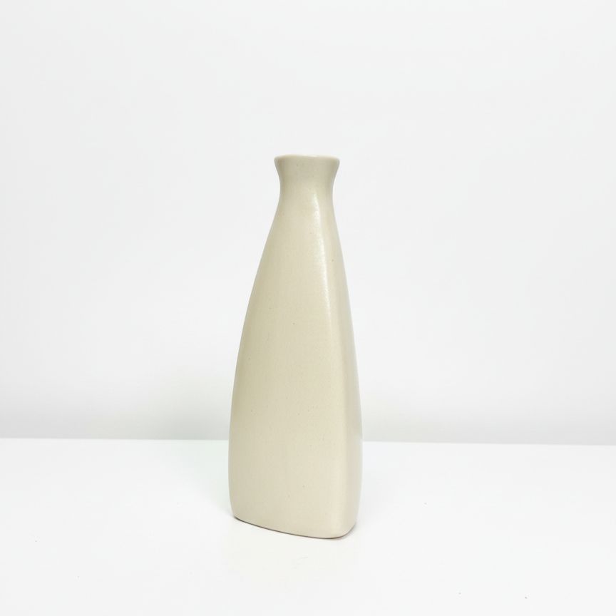 White Angular Vase