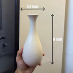 White Round Pot