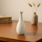 White Round Pot